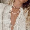 Accessories Cabo Gypsy Necklaces | White Shell Strand Necklace