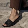 Accessories LA Tribe Heels | Braided Wedge Heel- Black