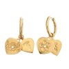 Accessories Tiger Frame Gold Jewels | Tiger Frame Flores Small Round Hoops- Gold