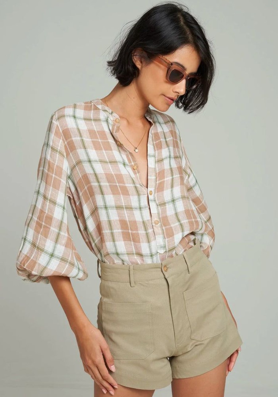 Fashion Lilya Shorts + Pants | Molly Short - Herb