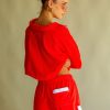 Fashion Araminta James Knits & Sweaters | Terry Track Short Coral