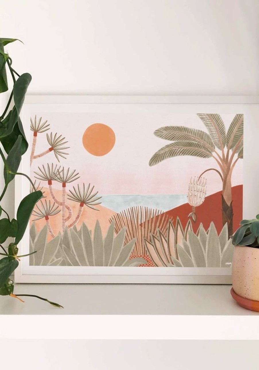 Homewares Karina Jambrak | Sunlit Views Print