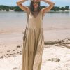 Fashion Cabo Maxi Dress | Samara Dress - Almond