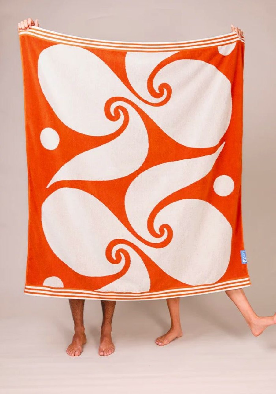 Accessories Sun Rituals Beach Accessories | Florence Towel - Burnt Orange