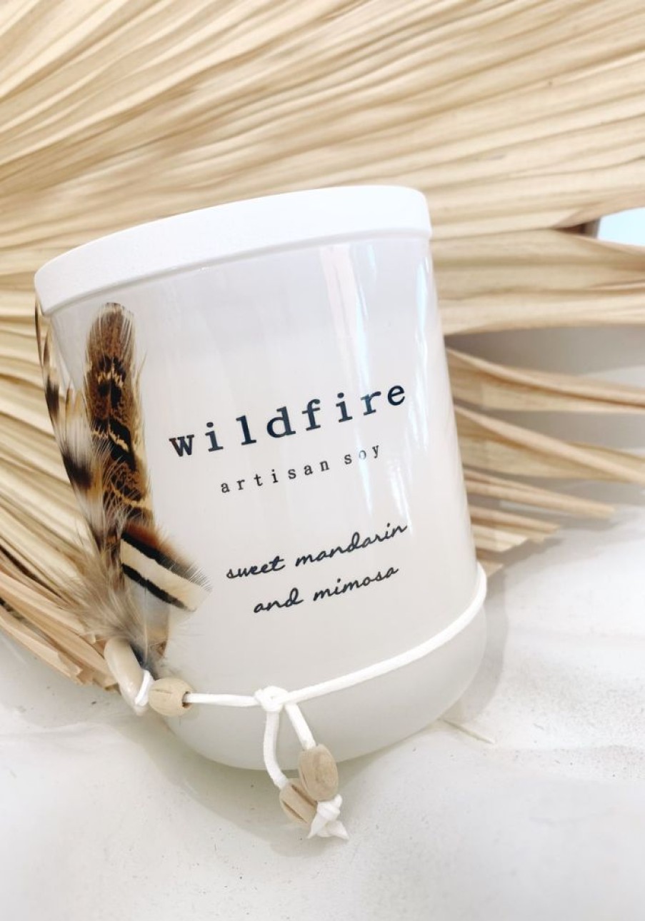 Homewares WILDFIRE CANDLES | Mimosa & Sweet Mandarin Candle