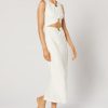 Fashion Winona Party Dresses | Oceana Midi Dress- White