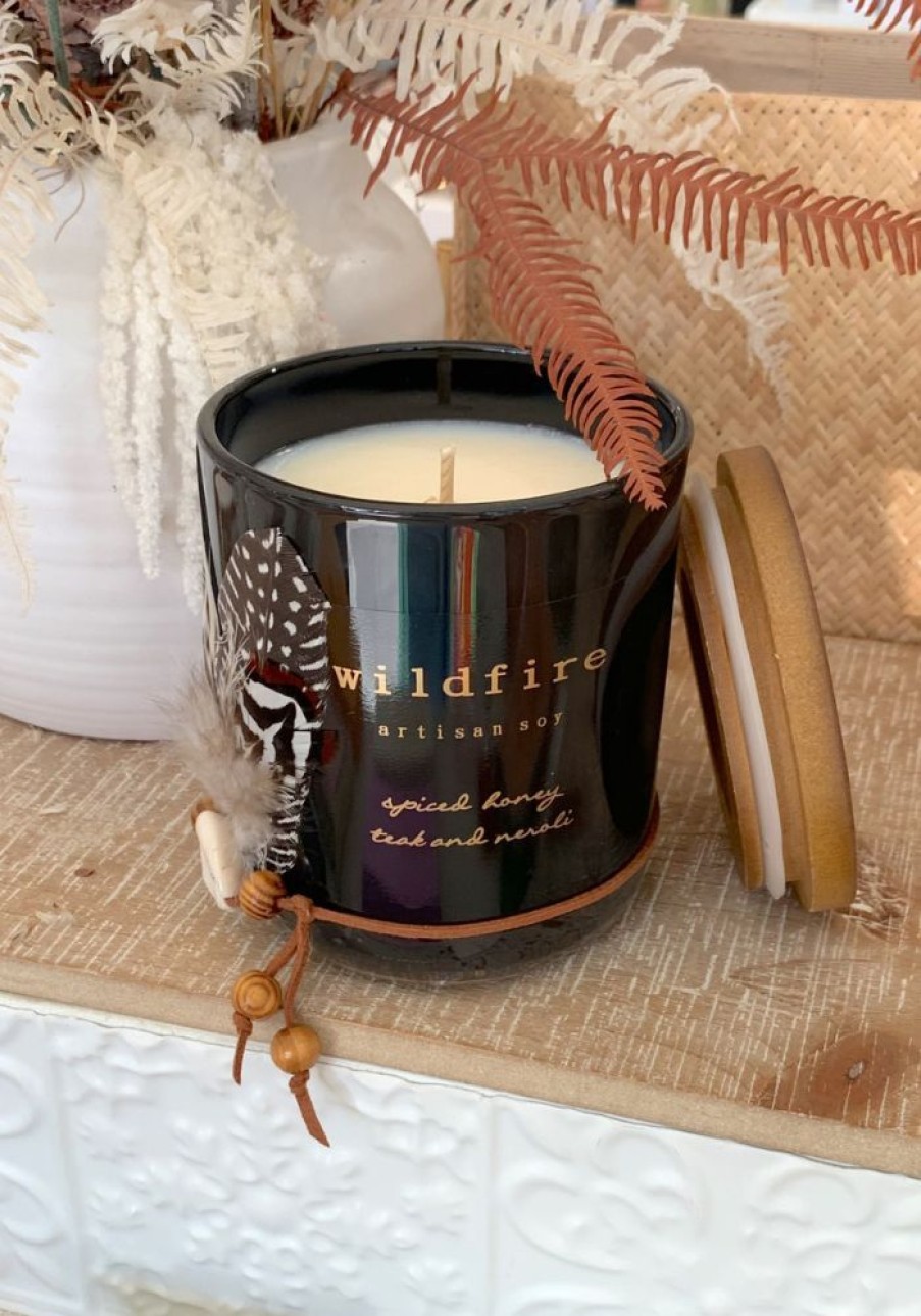 Homewares WILDFIRE CANDLES | Spiced Honey, Teak And Neroli Candle