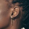 Accessories Temple of the Sun Gold Jewels | Sala Earrings- Gold