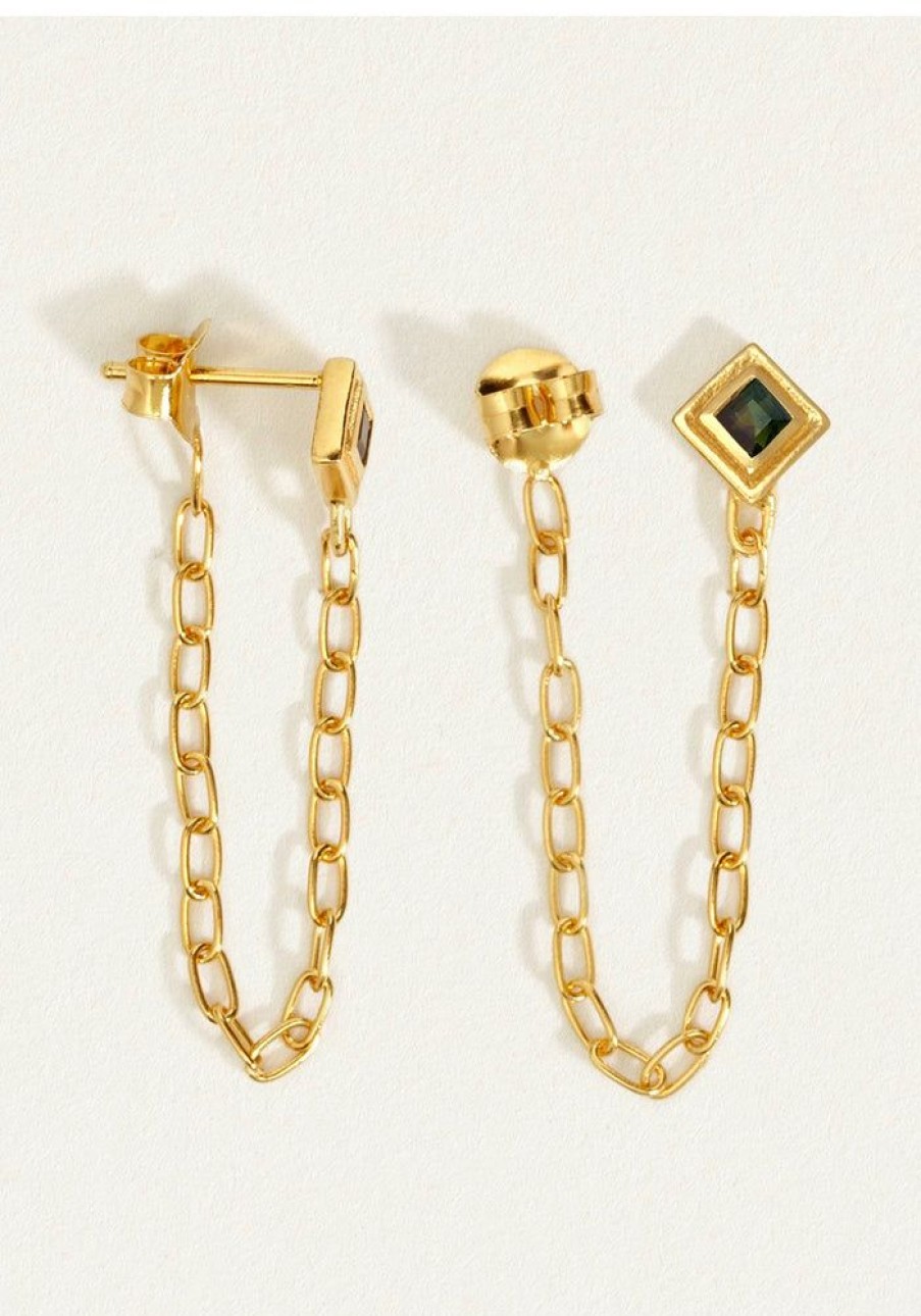 Accessories Temple of the Sun Gold Jewels | Sala Earrings- Gold