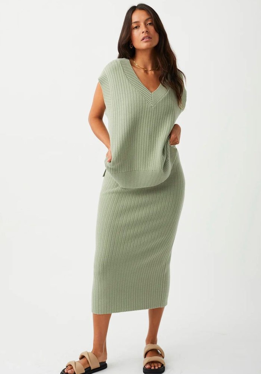 Fashion Arcaa Movement Skirts | Adaline Skirt - Sage