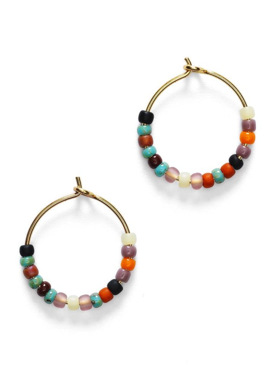 Accessories Anni Lu Earrings | Maya Beach Hoop