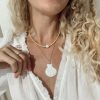 Accessories NP Rocks Jewellery Necklaces | Hanna Beaded Necklace- Latte