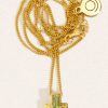 Accessories Temple of the Sun Gold Jewels | Vault Necklace Gold