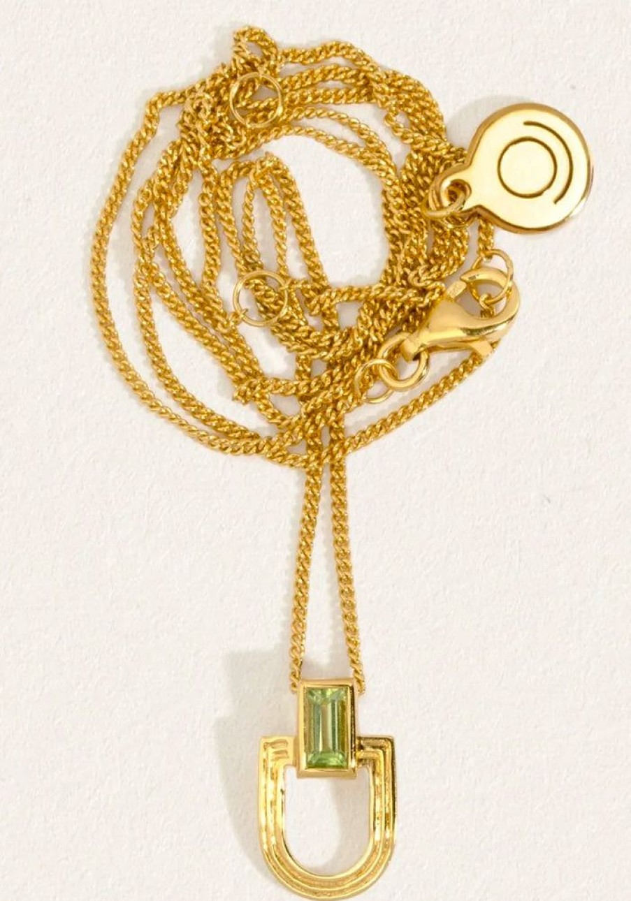 Accessories Temple of the Sun Gold Jewels | Vault Necklace Gold