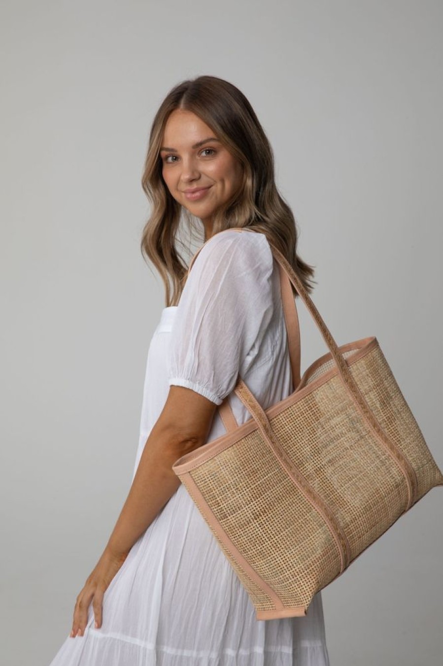 Accessories Holiday Bags | Sardinia Basket- Natural