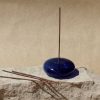 Homewares Gentle Habits | Glass Incense Holder - Cobalt