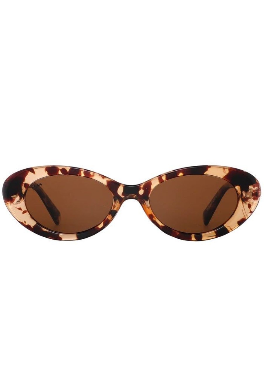 Accessories Reality Eyewear Sunglasses | High Society - Honey Turtle