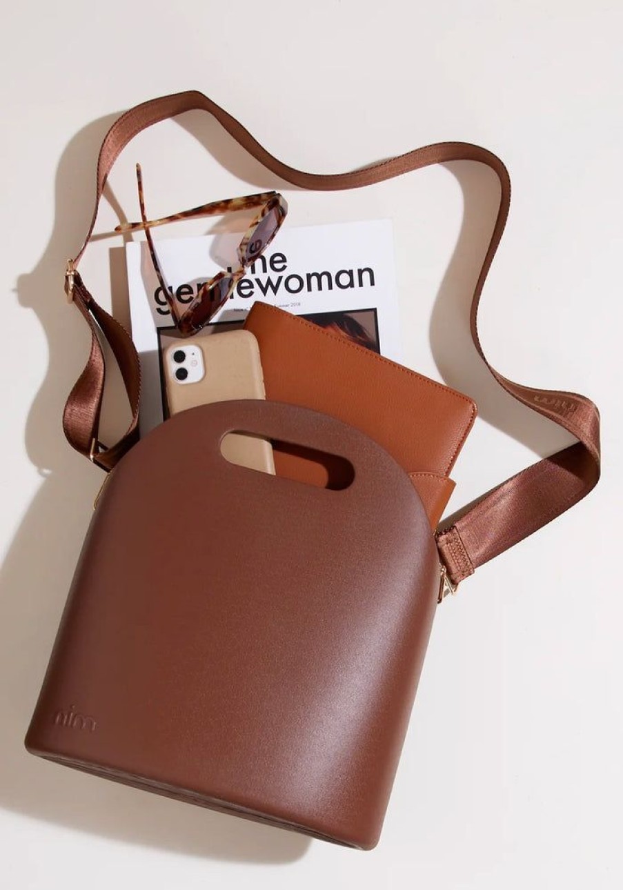 Accessories Nim Soles Bags | Nim Soles Bucket Bag - Chocolate