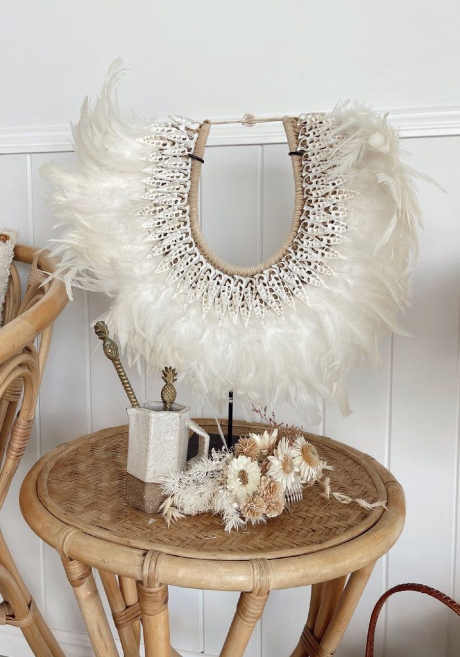 Homewares Cabo Gypsy | Tribal Feather Decorative Necklaces