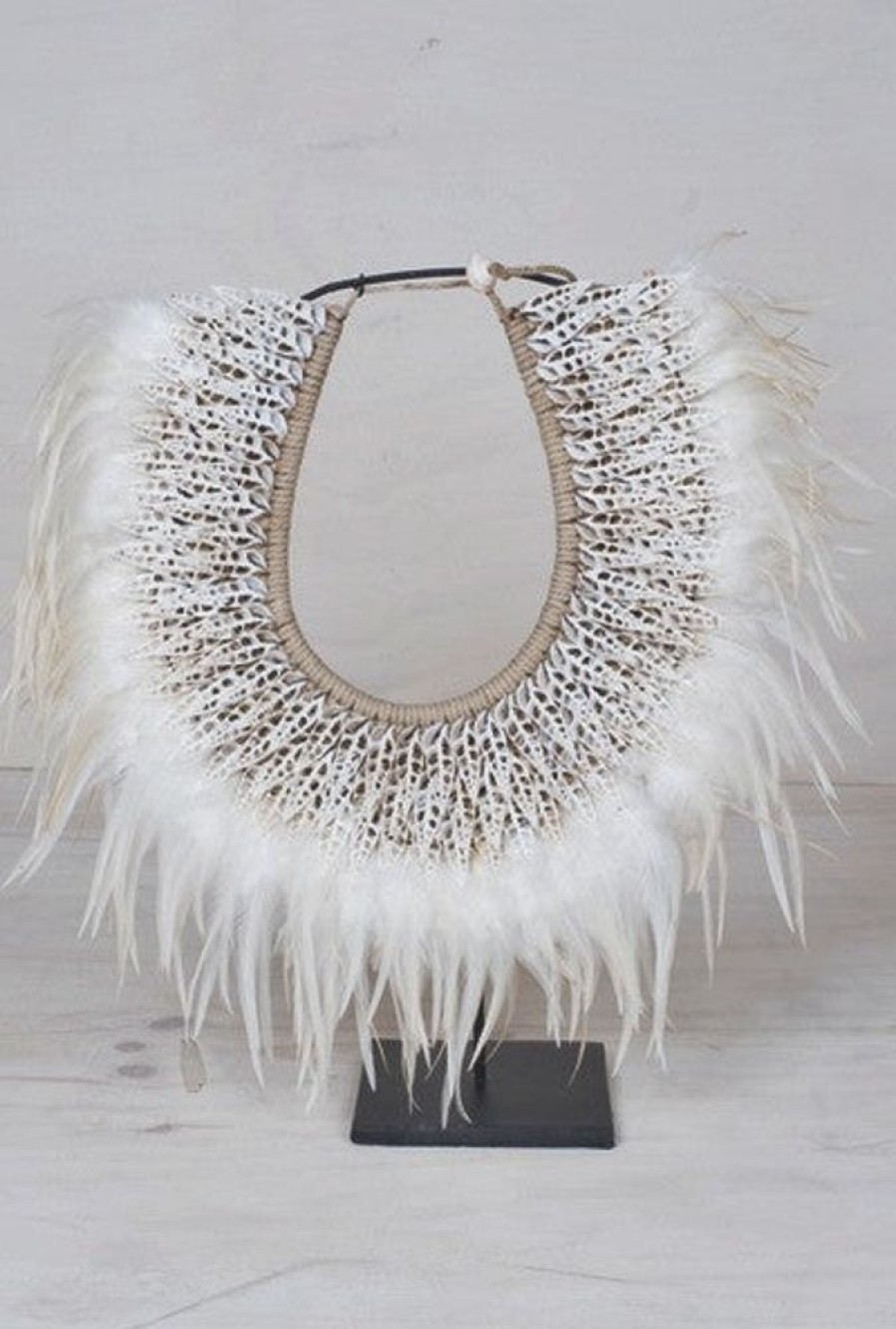 Homewares Cabo Gypsy | Tribal Feather Decorative Necklaces