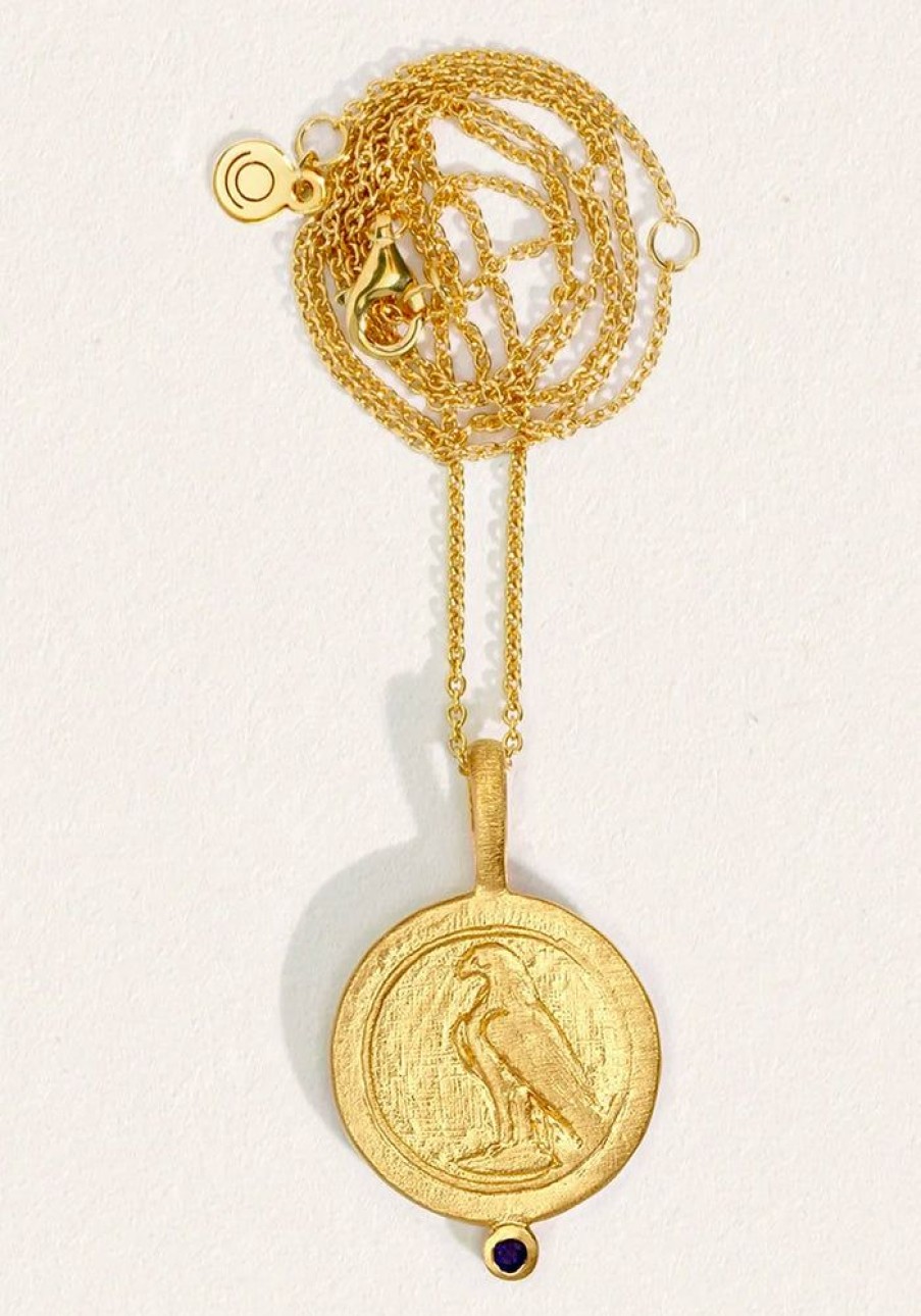 Accessories Temple of the Sun Gold Jewels | Virago Coin Necklace Gold