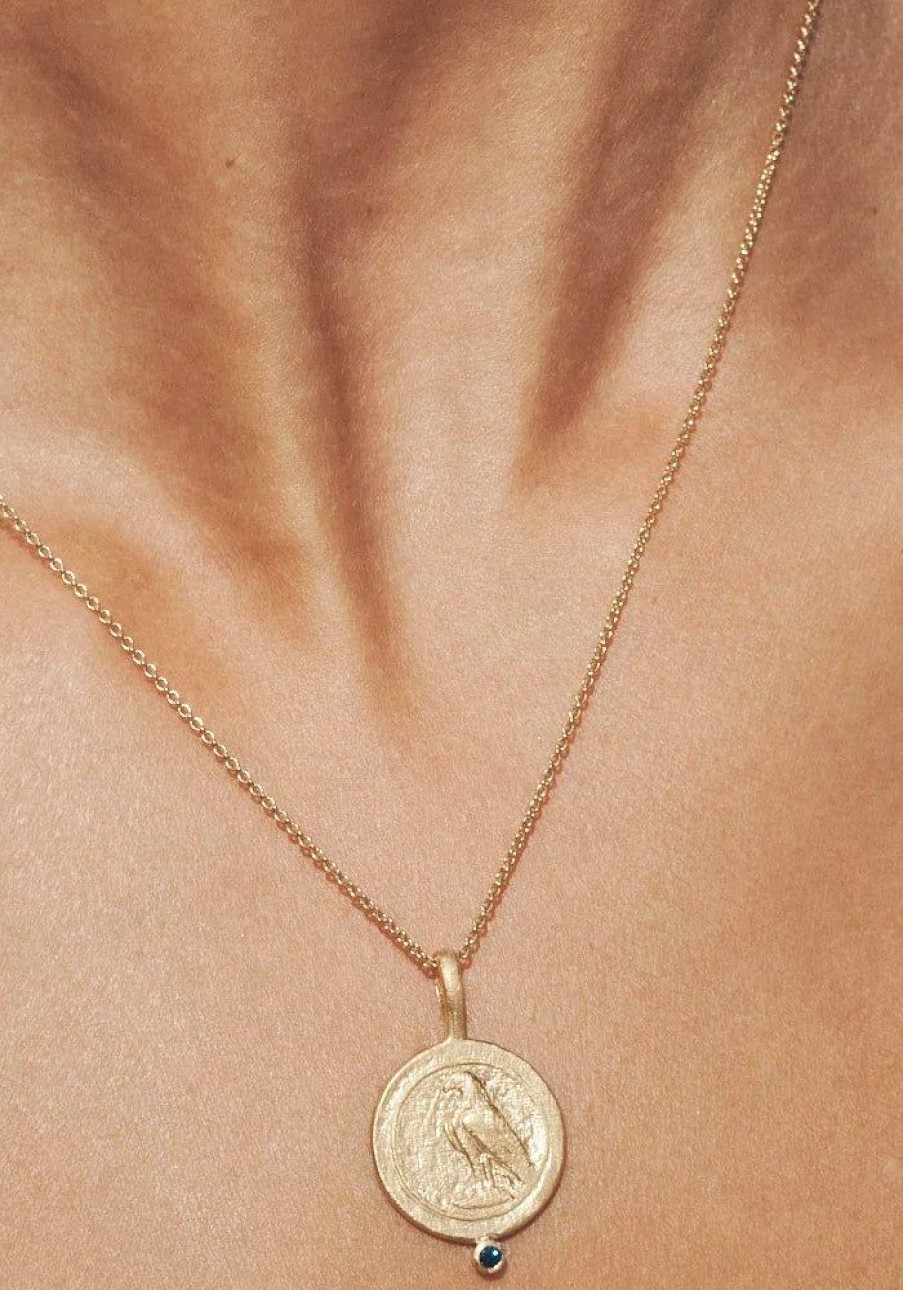 Accessories Temple of the Sun Gold Jewels | Virago Coin Necklace Gold