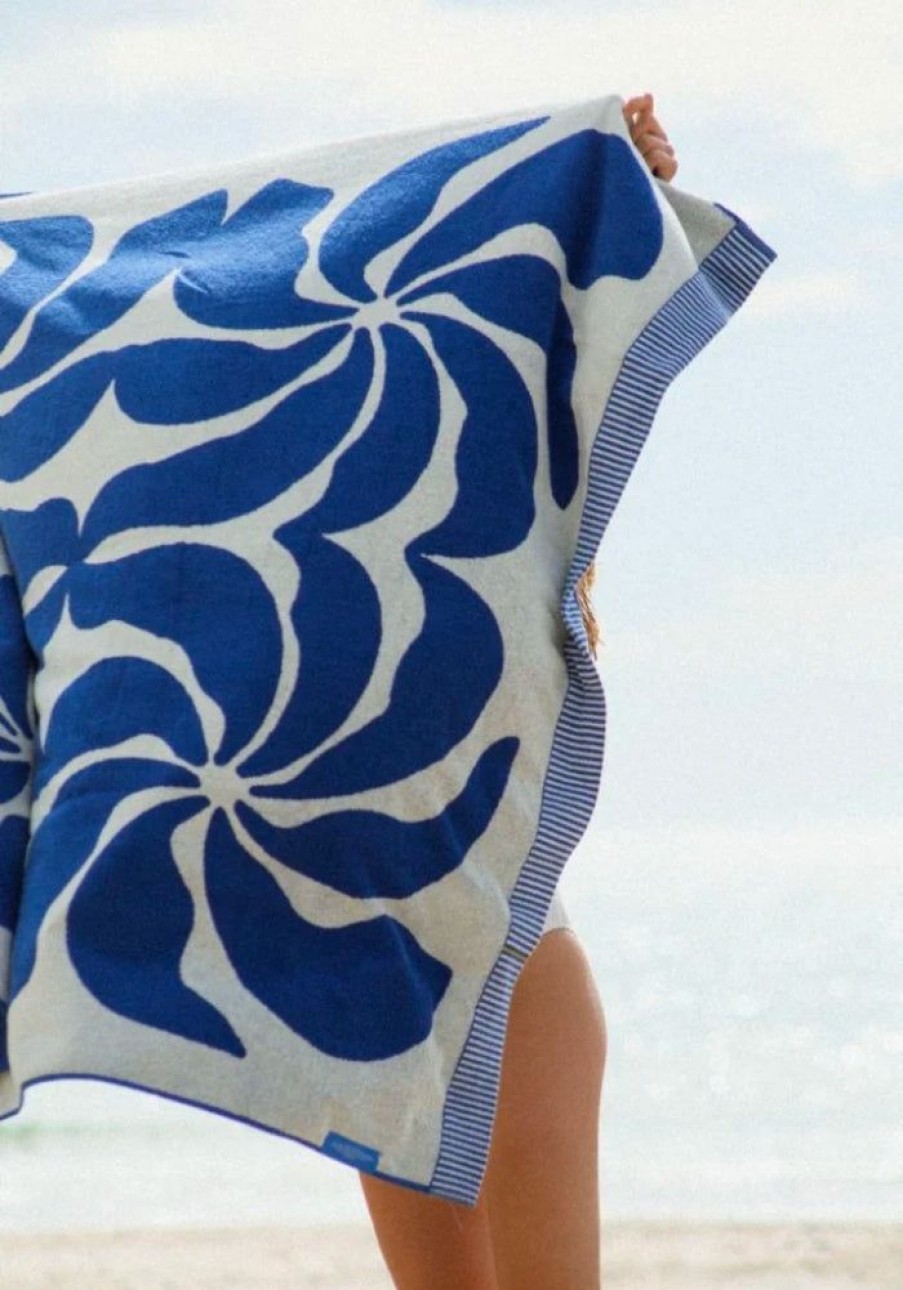 Accessories Sun Rituals Beach Accessories | Lagos Towel - Sea Blue