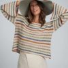 Fashion Lilya Knits & Sweaters | Collectiva Stripe Knit Top- Desert