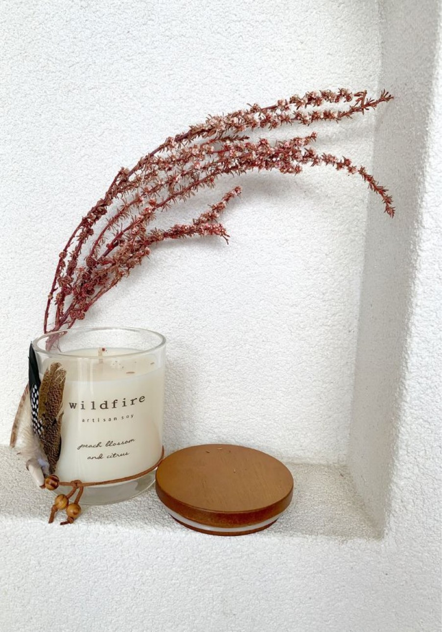 Homewares WILDFIRE CANDLES | Peach Blossom Citrus Candle