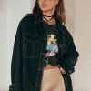 Fashion Spell Kimonos & Jackets | Muse Denim Jacketvintage Black