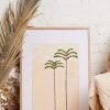 Homewares Karina Jambrak | Desert Palms Print