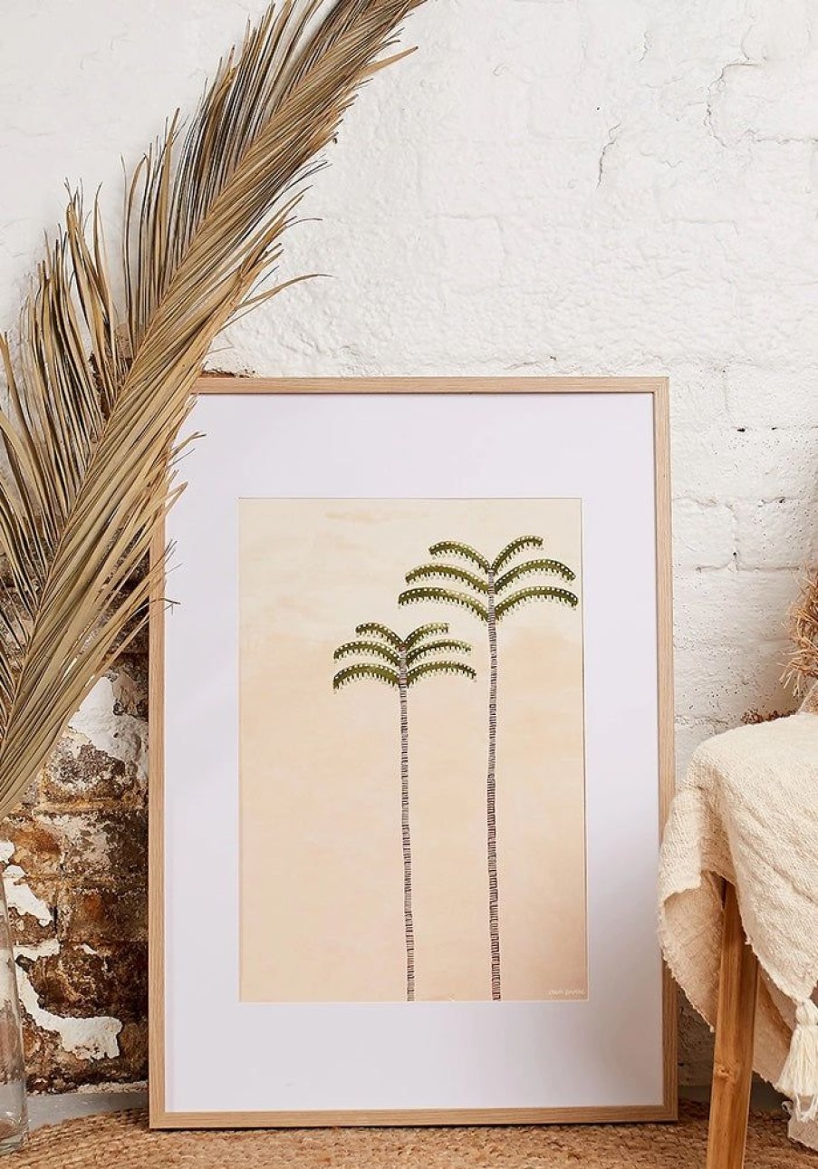 Homewares Karina Jambrak | Desert Palms Print