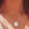 Accessories Sun Soul Jewels Necklaces | Eclipse Necklace - Silver