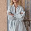 Fashion Spell Mini Dress | Rodeo Blouse Dress- Stripe