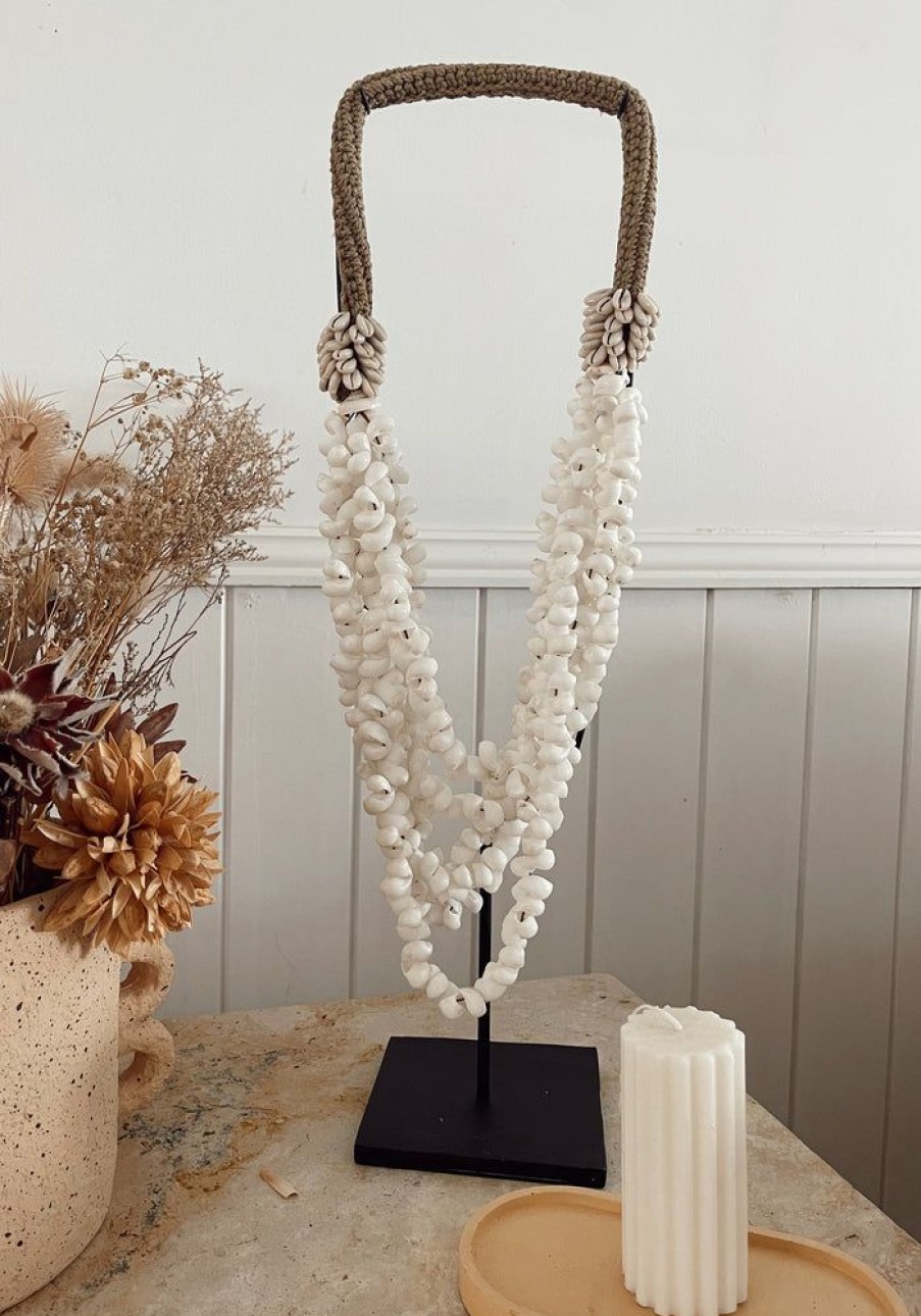 Homewares Cabo Gypsy | Papuan Shell Decorative Necklace