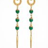 Accessories Temple of the Sun Gold Jewels | Talia Earrings