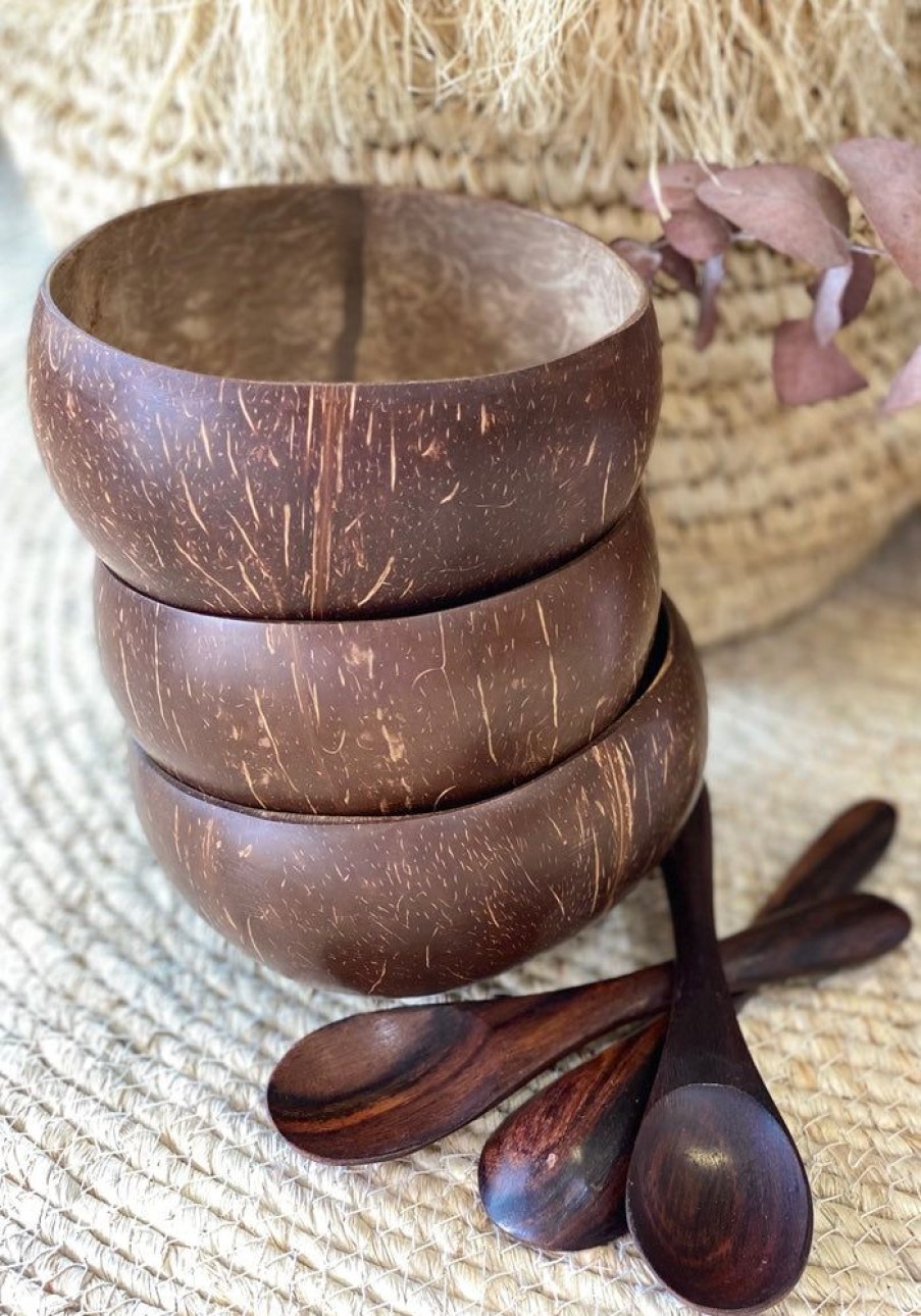 Homewares Cabo Gypsy | Coconut Bowl With Spoon