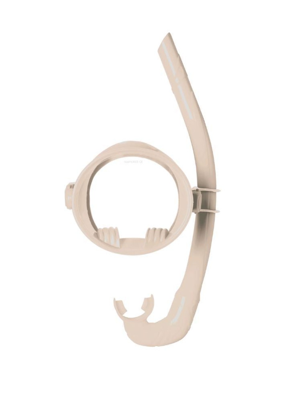 Accessories Gentle Habits Beach Accessories | Dive Mask And Snorkel Set - Cream