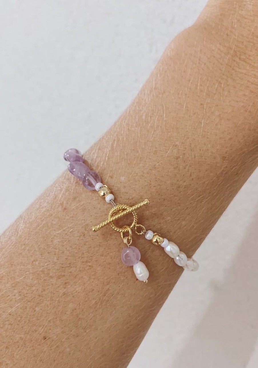 Accessories NP Rocks Jewellery Bracelets | Leo Bracelet - Amethyst