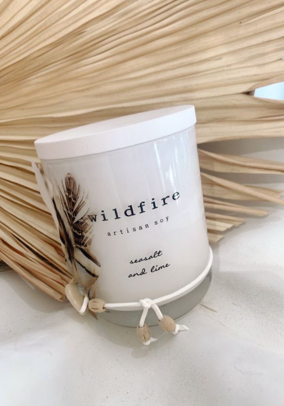 Homewares WILDFIRE CANDLES | Seasalt And Lime Soy Candle