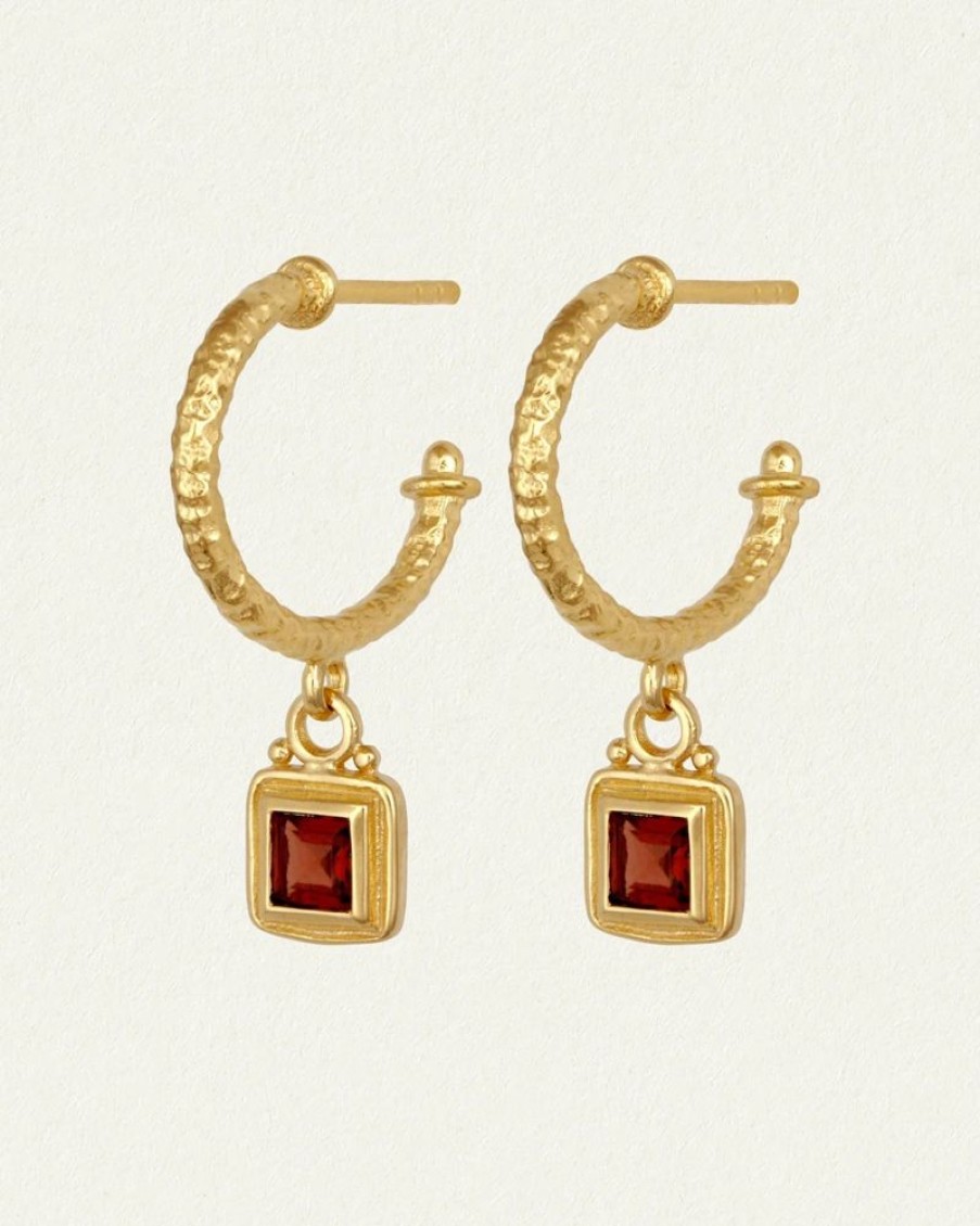 Accessories Temple of the Sun Earrings | Cilla Earrings- Gold