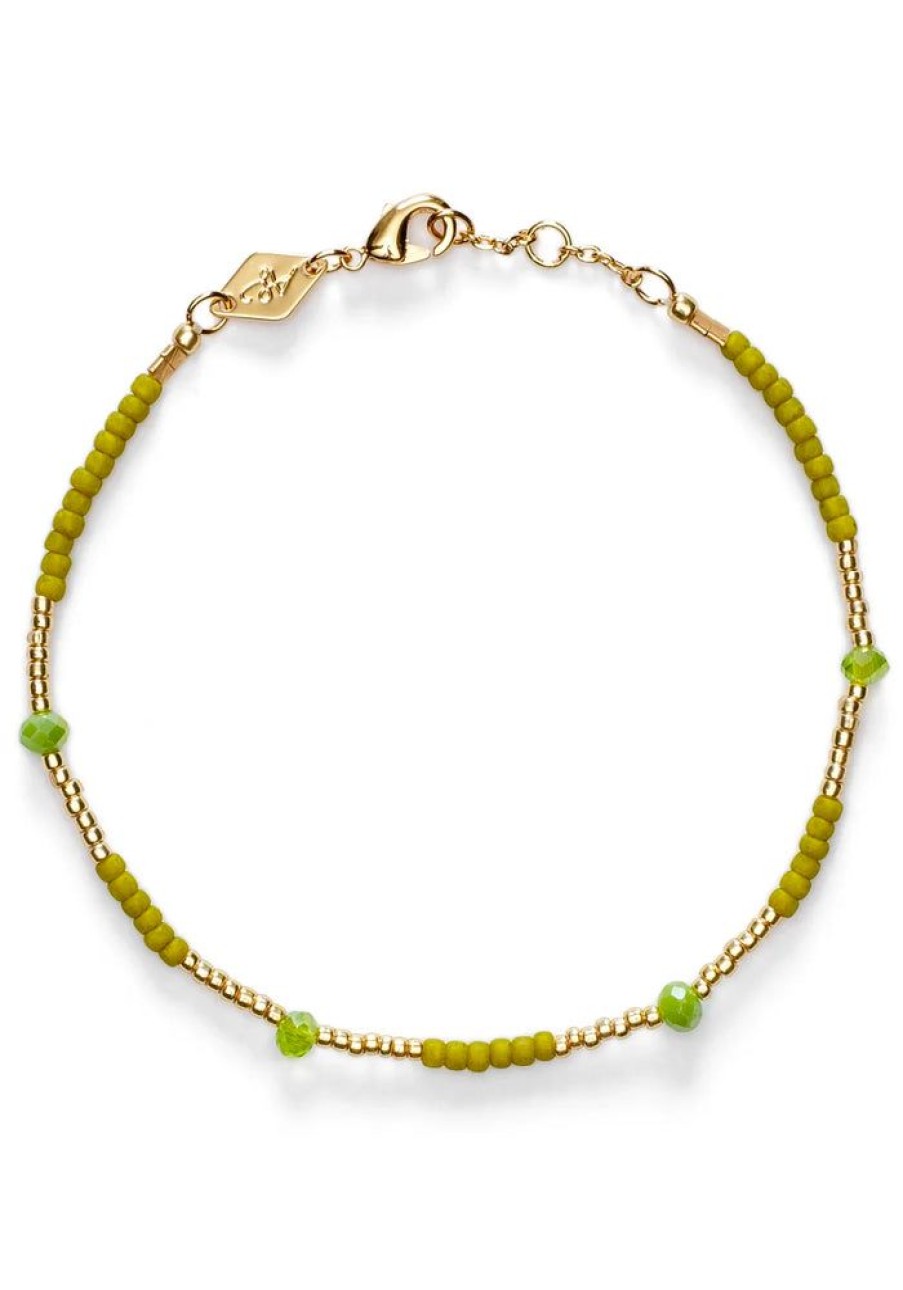 Accessories Anni Lu Gold Jewels | Clemence Bracelet - Wild Lime