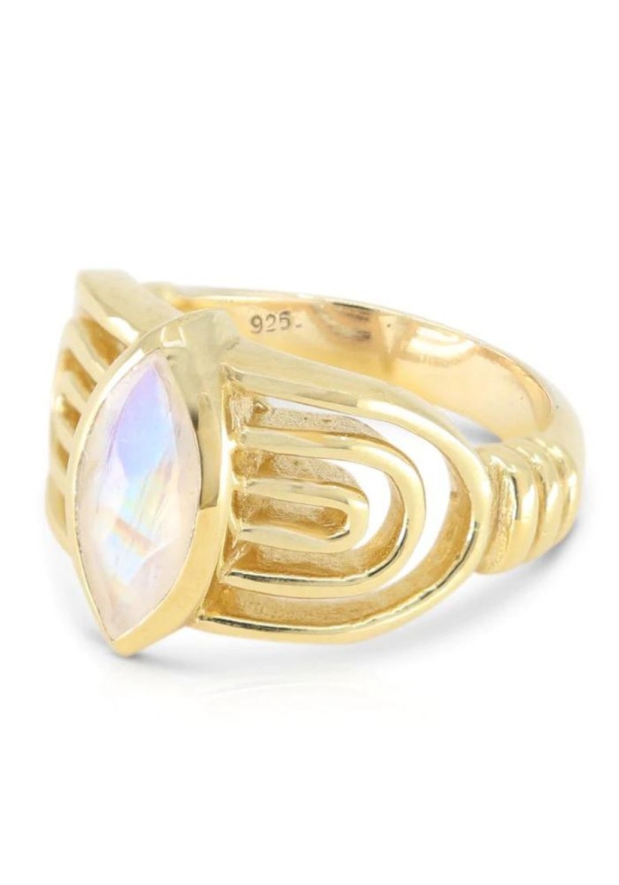 Accessories Tonimay Rings | Athena Gold Ring