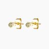 Accessories Slani Jewels Gold Jewels | Alice Studs - Olive