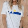 Fashion Little Palma Tops | La Mer Tee - Yellow