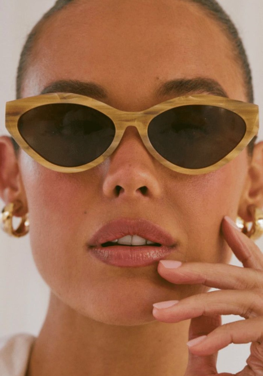 Accessories Banbe Eyewear Sunglasses | The Lila- Blonde Swirl