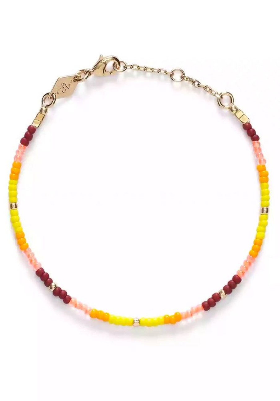 Accessories Anni Lu Bracelets | Tie Dye Bracelet- Sunshine