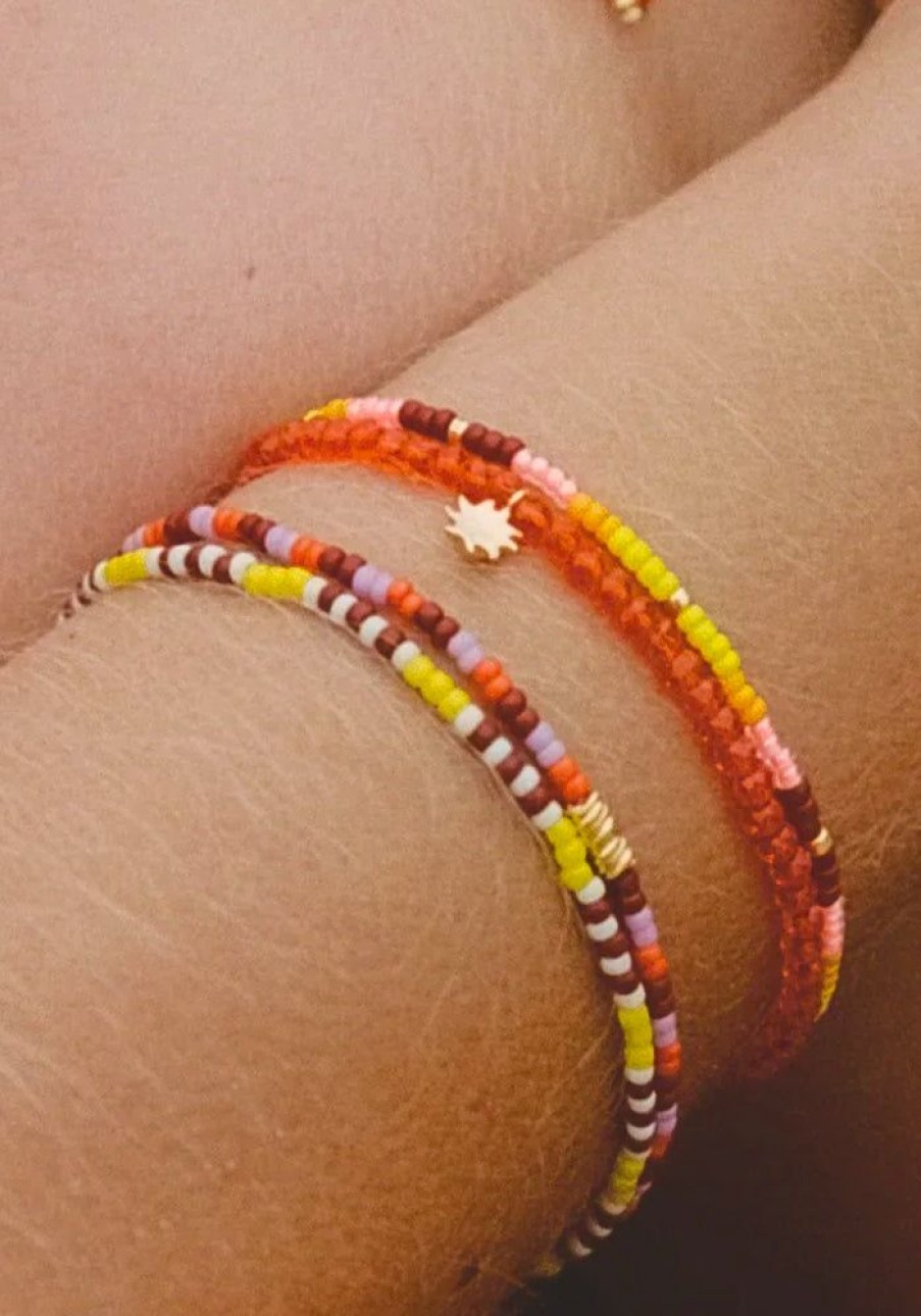 Accessories Anni Lu Bracelets | Tie Dye Bracelet- Sunshine