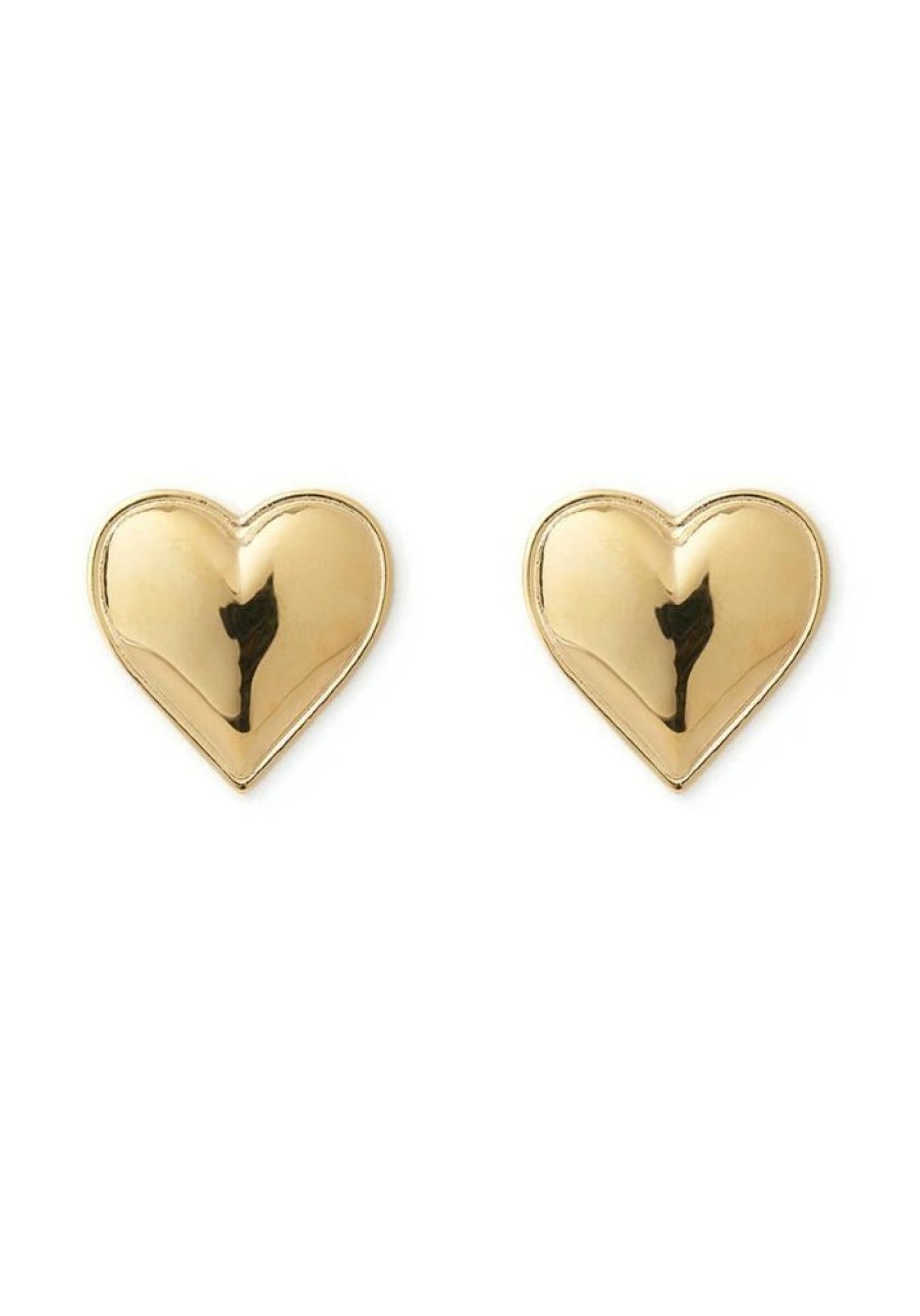 Accessories Arms Of Eve Earrings | Darling Heart Earrings- Gold