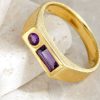 Accessories Temple of the Sun Gold Jewels | Ali Ring - Gold